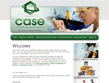 Tablet Screenshot of case-labs.com